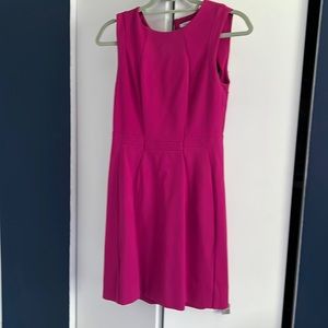 Diane Von Furstenberg DVF pink sheath dress